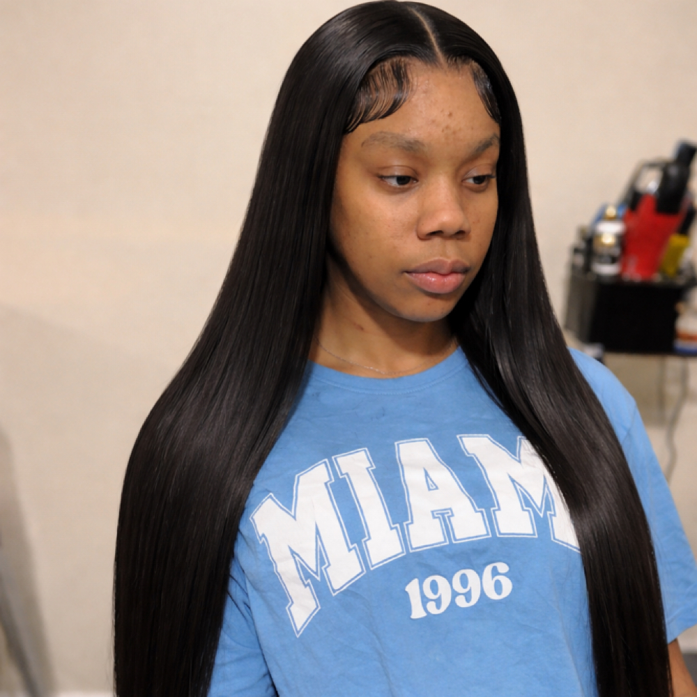 Closure Wig Install at Touchbyjay in Chicago, IL