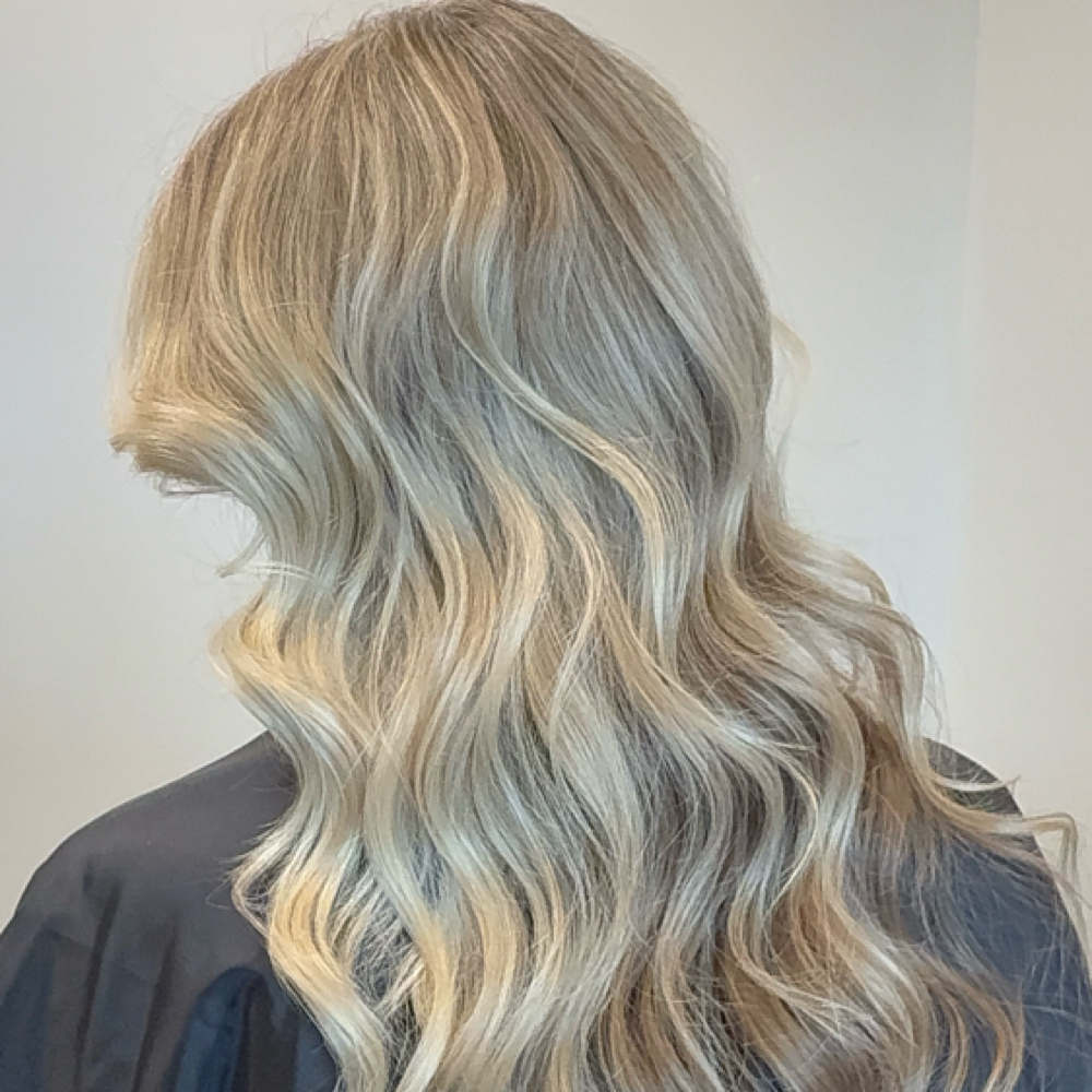 Luxe Style with Clip In Install at Bri Luxury Salon in Katy, TX