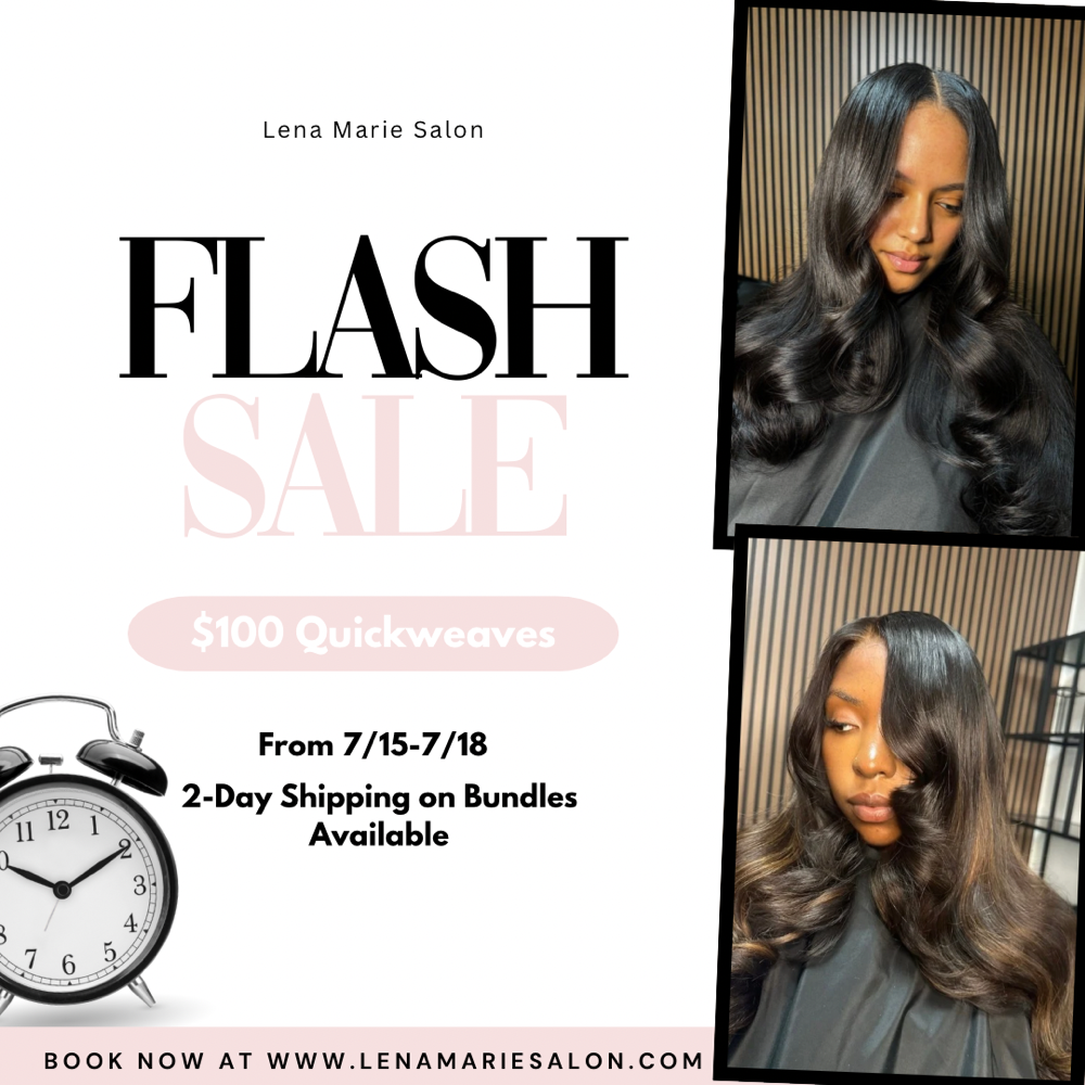$100 Quickweave Sale