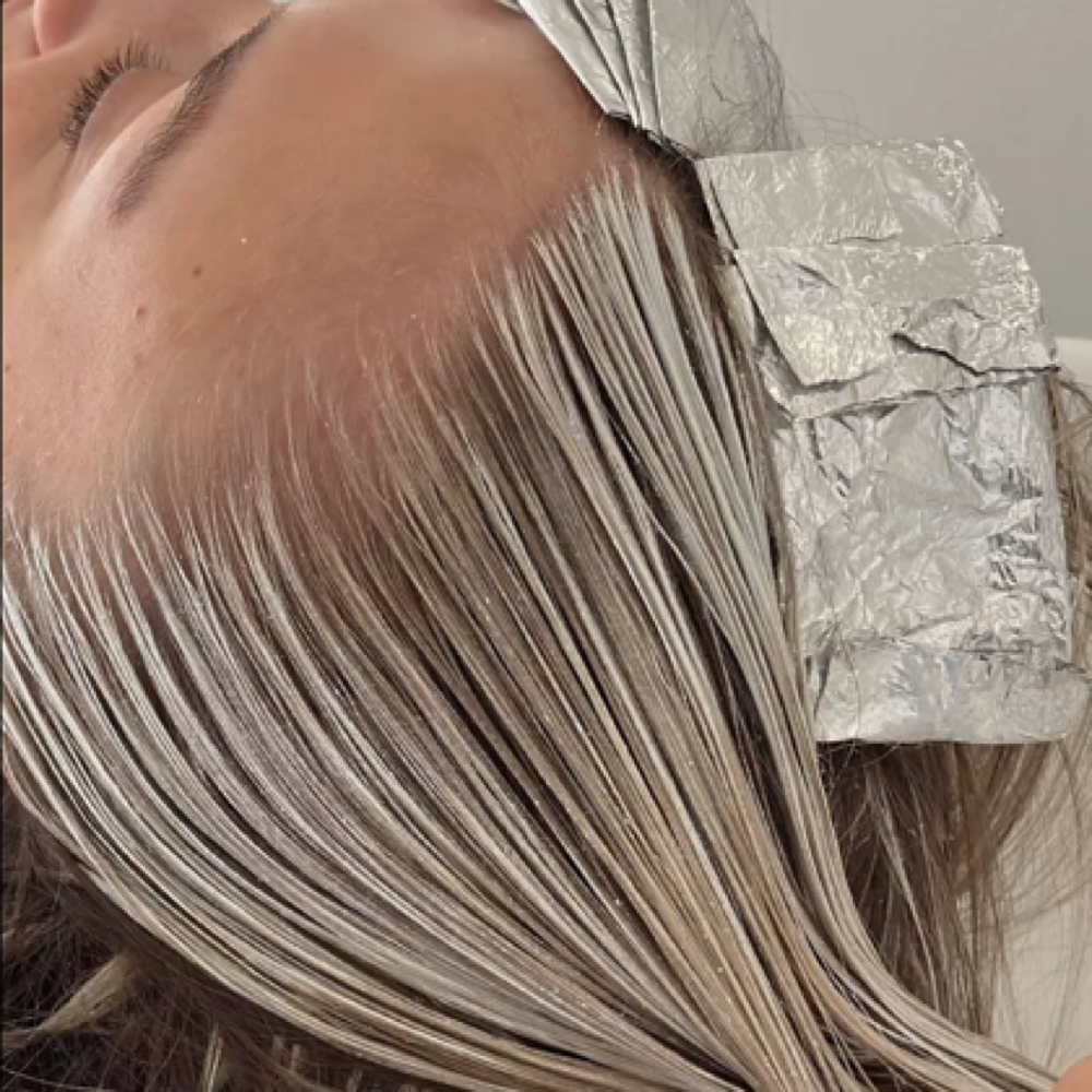 face frame/ mini HL with toner at hairbyjess_white@ManeStreet in essex, MD