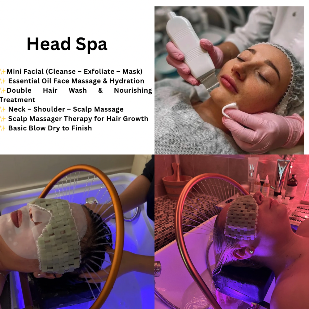 VIP Head Spa  $160/90min