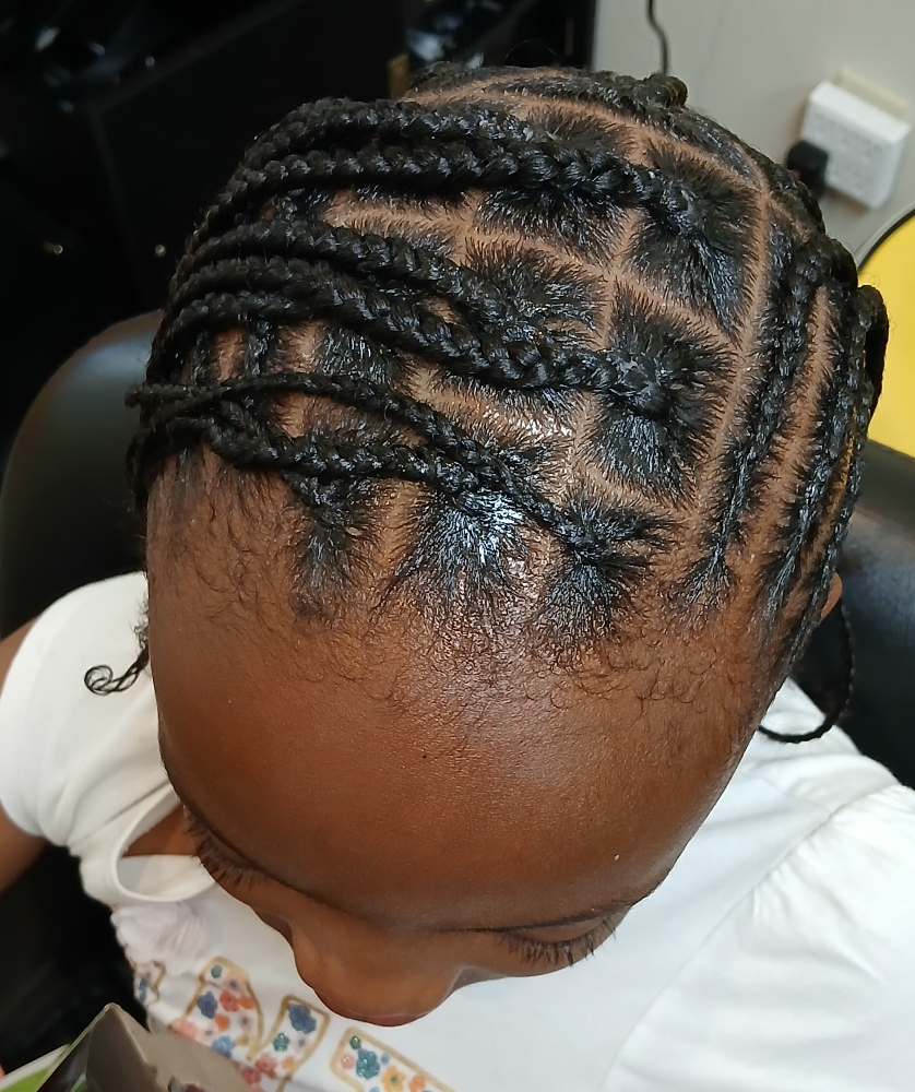Kid Braids Ages 1-3(No Weave Added) at Traces of Me LLC in Shawnee, KS