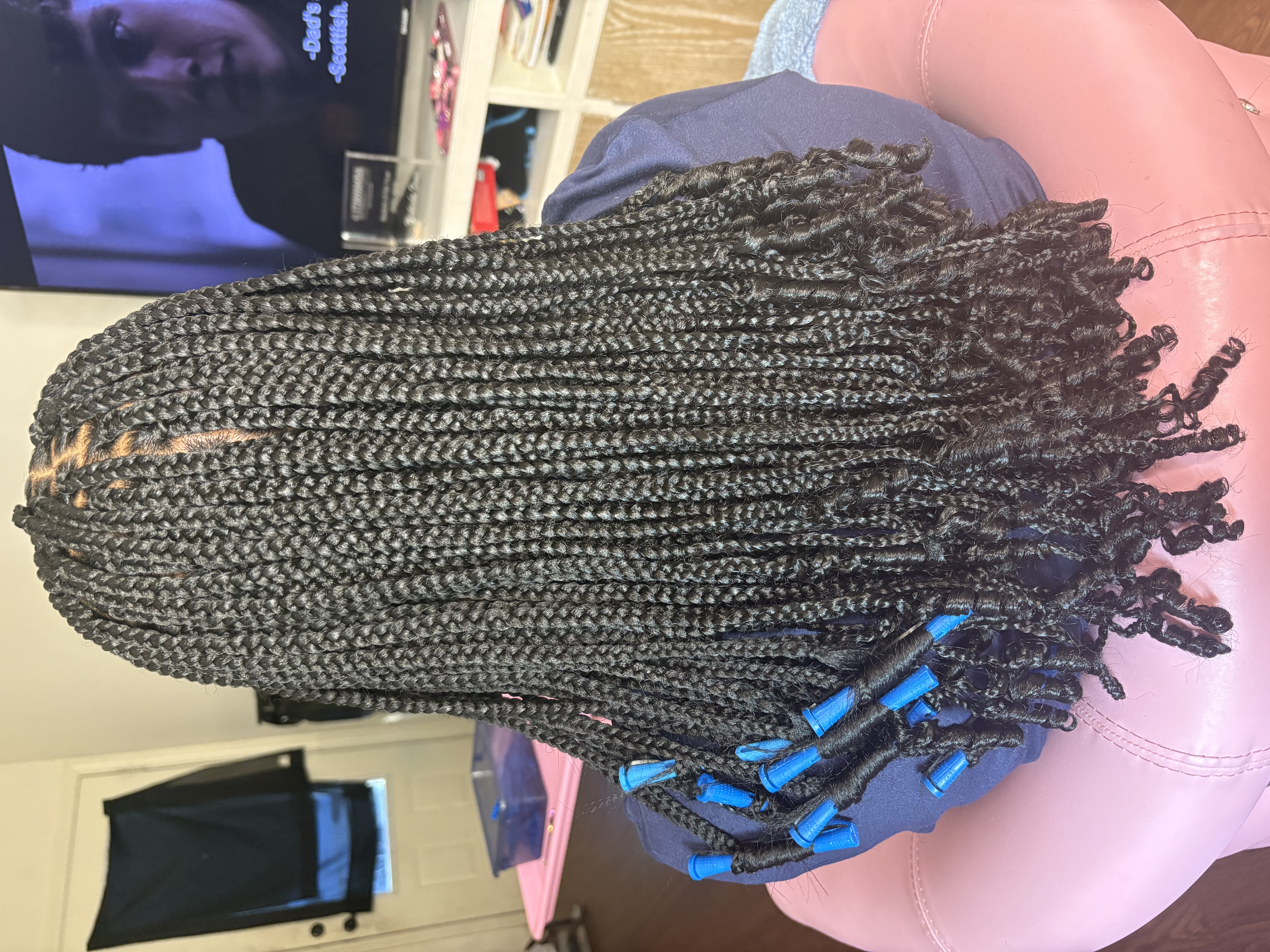 box braids at Keys Beauty in Tupelo, MS