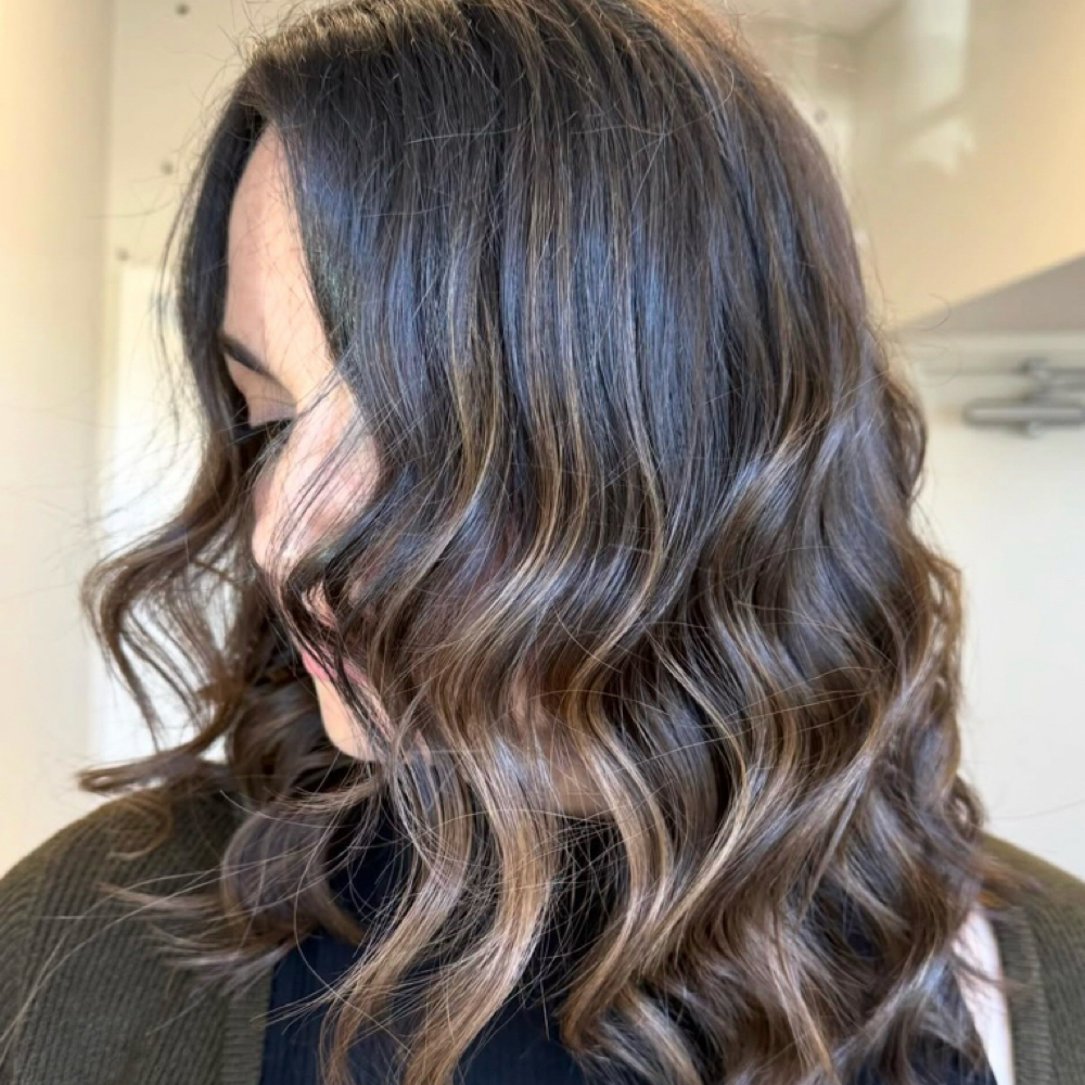Dimensional Custom Color (with high at Pin it Up Hair Studio in East Greenville, PA