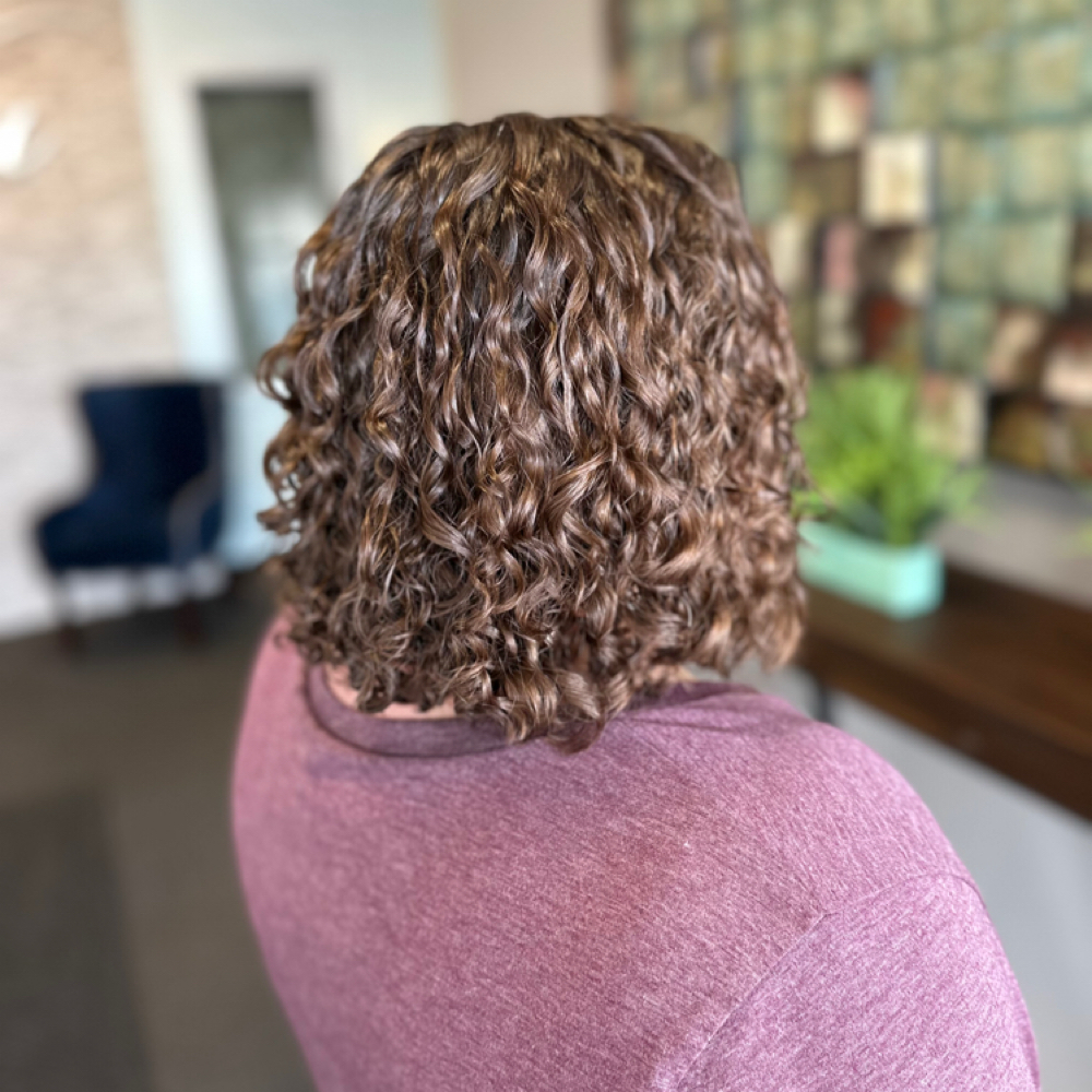 Long Perm at Happy Hair Co. in Springfield, MO