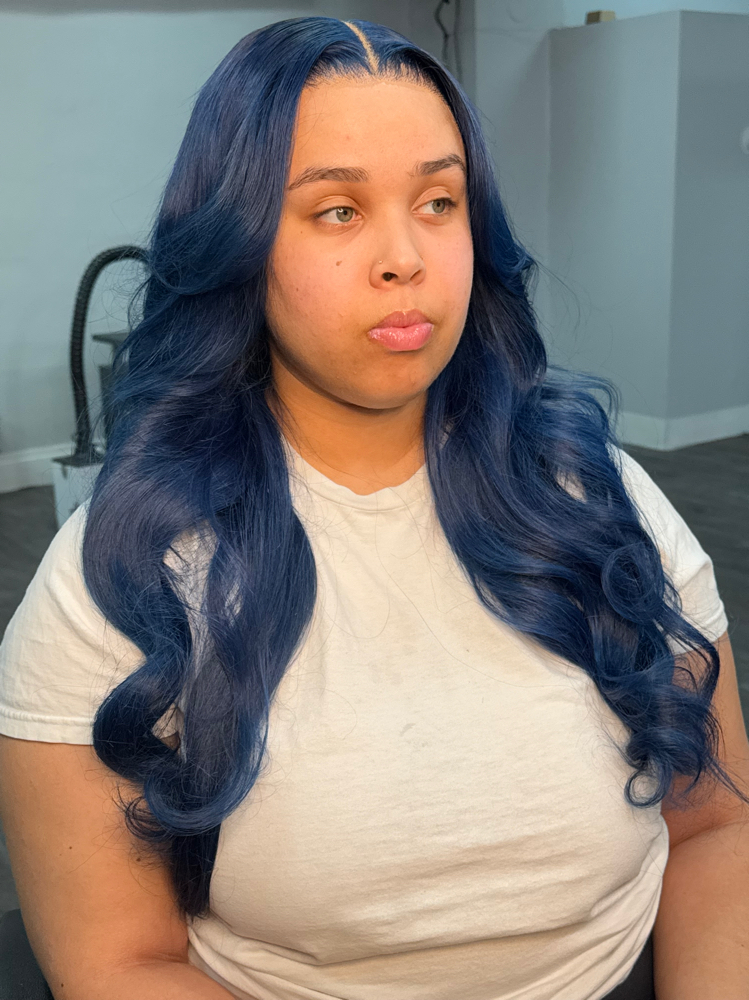 Frontal Wig Install w/ Wash