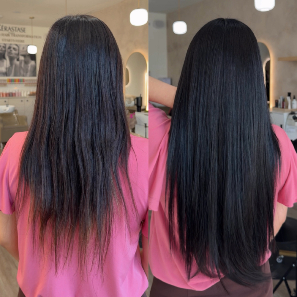 Butterfly Weft Extensions at Honeylight Salon in Chula Vista, CA
