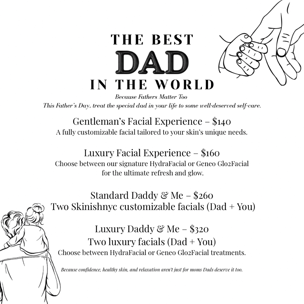 Best Dad In The World at SKINISHNYC in Bayside, NY