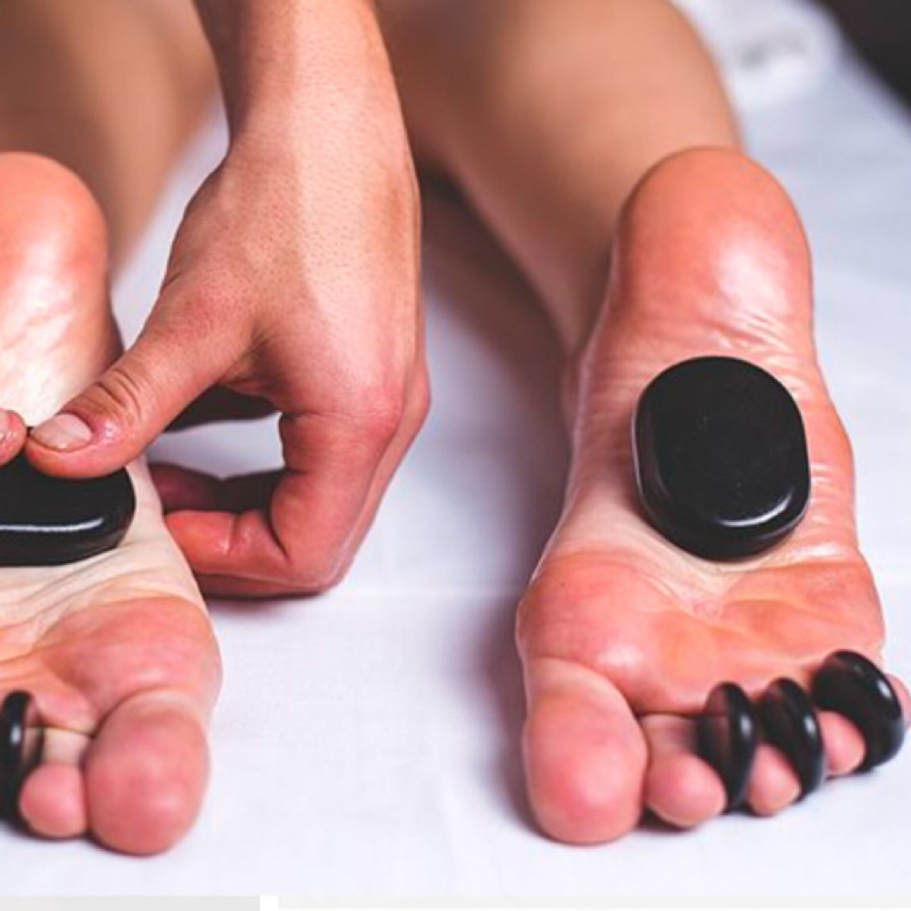 Head Spa+Foot Hot Stone Therapy