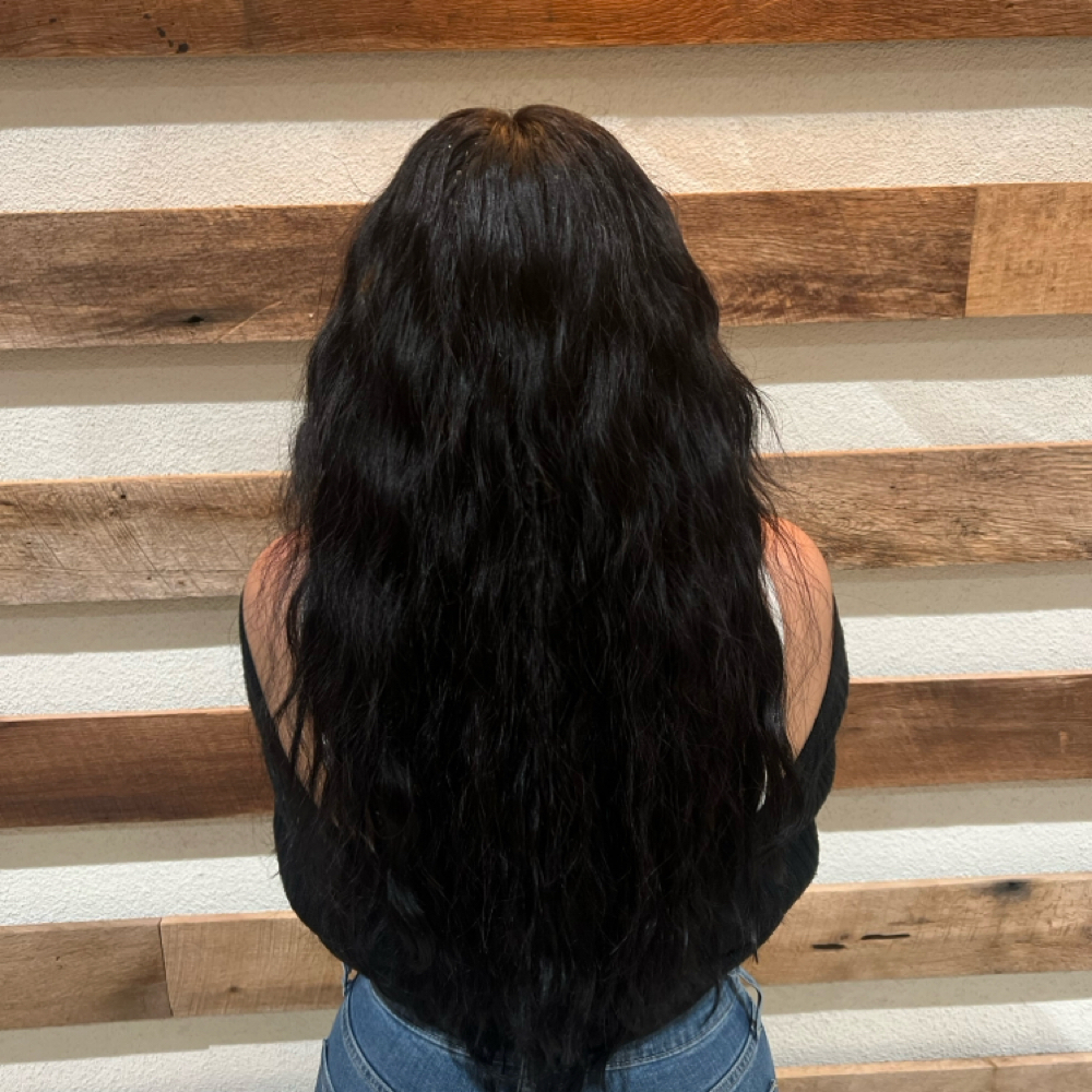 Extension Install at Olivia Milene Beauty in Tustin, CA