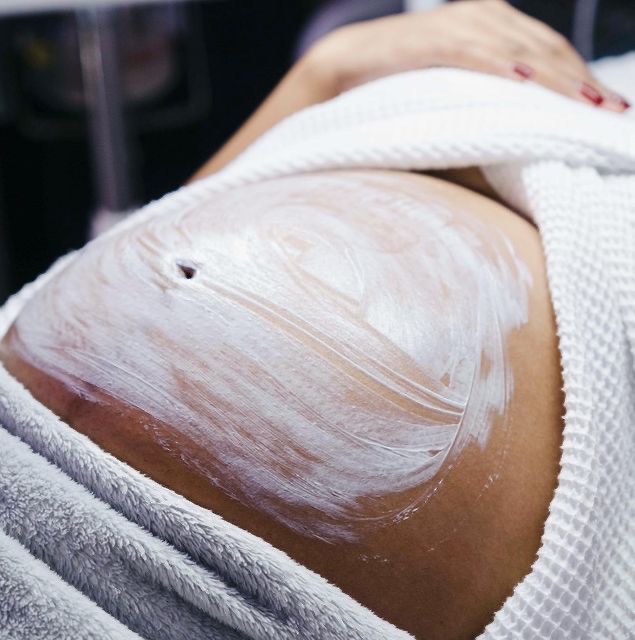 Belly Exfoliation & Hydration