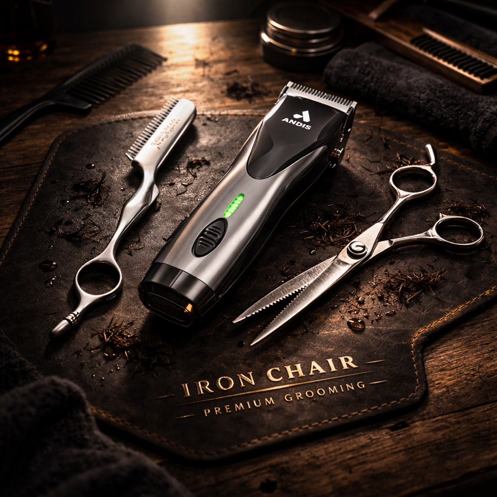 The Iron Cut (Classic) at Iron Chair | Cassie Rene at 18/8 Fine Men’s Salon (West Village) in Dallas, TX