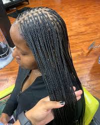 Extra Small Knotless Box braids at Nays Beauty Parlor in Warrensbug, MO
