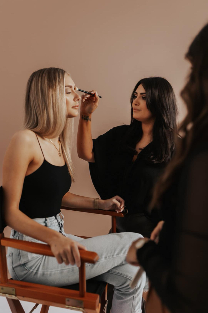 Makeup application