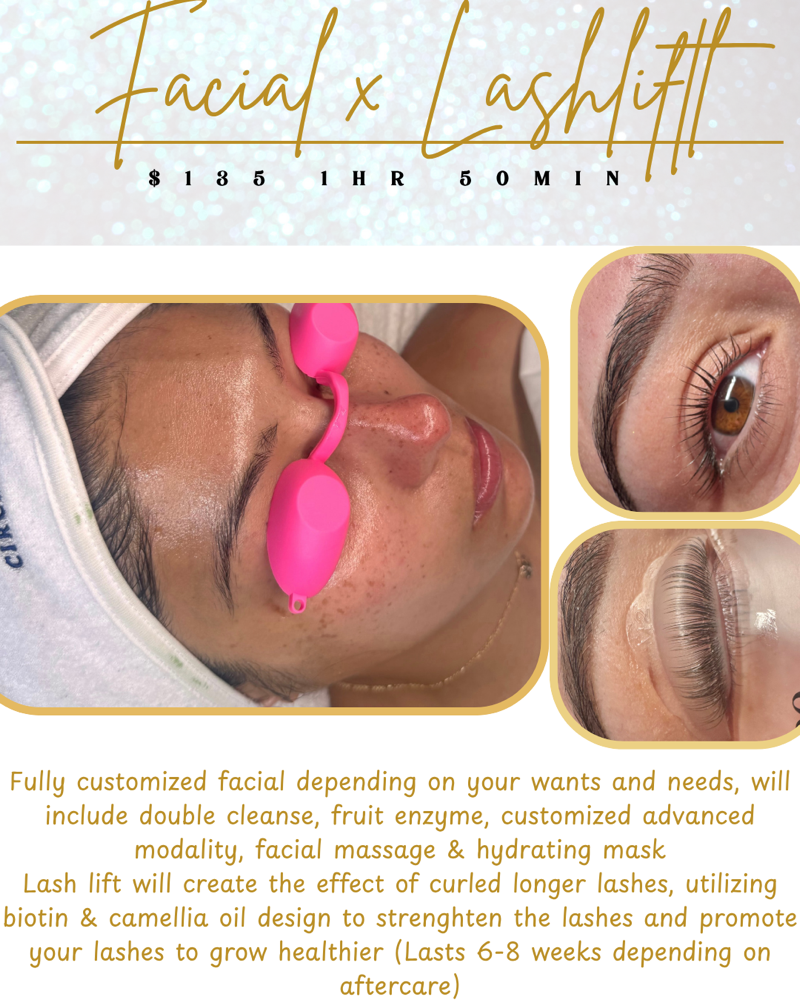 Facial x Lash Lift