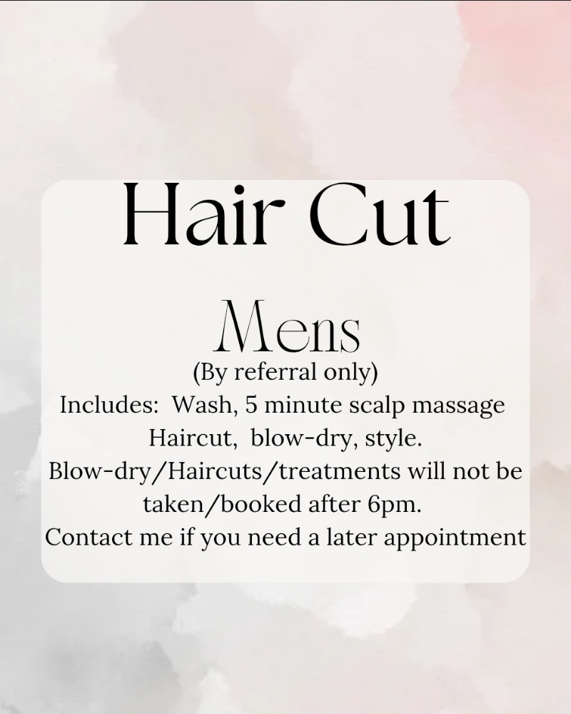 Mens Cut
