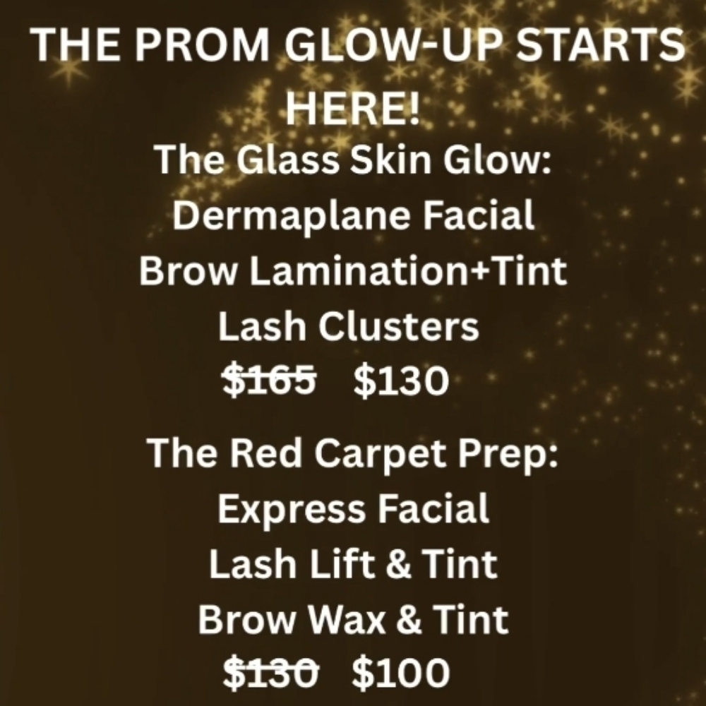 Prom Glow Up at Cherry's Aesthetics in Chillicothe, OH
