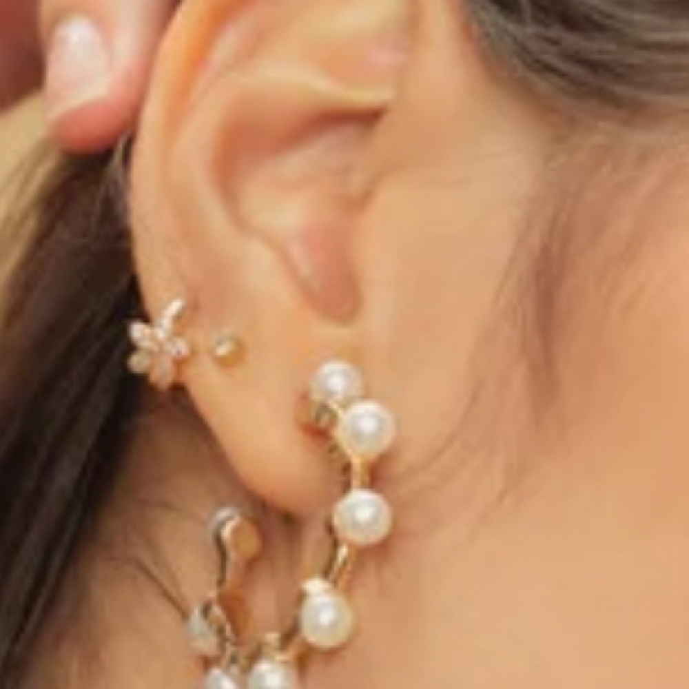 Double Lobe Piercing at Radiant Road Studio + Mobile Spray Tans, Ear Piercing Bar in North Liberty, IA