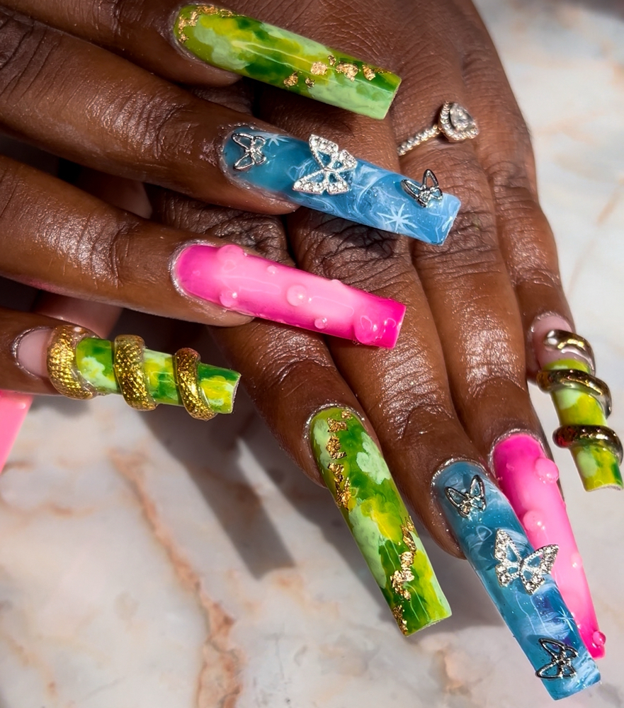 XL Gel-X Set at Tipped By Tyler in Newport News, VA