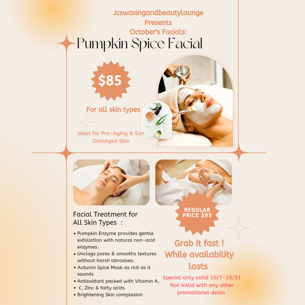 Pumpkin Spice Facial