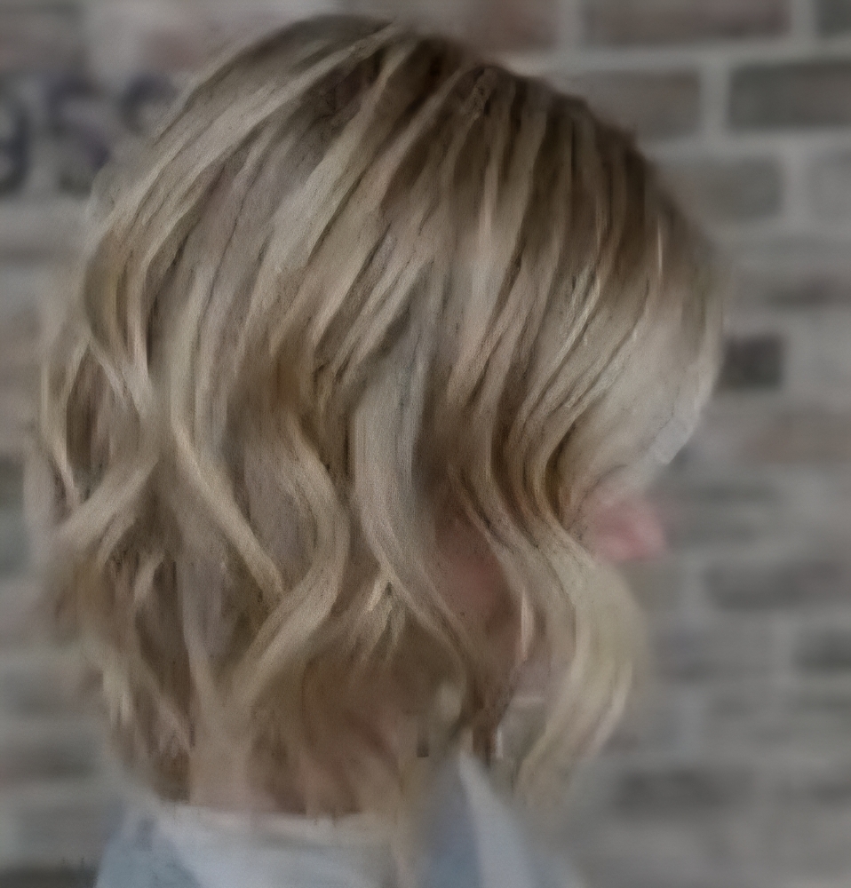 Dimensional Blonde + Gloss +Haircut at Nissi's Hair Salon in Wellesley Hills, MA
