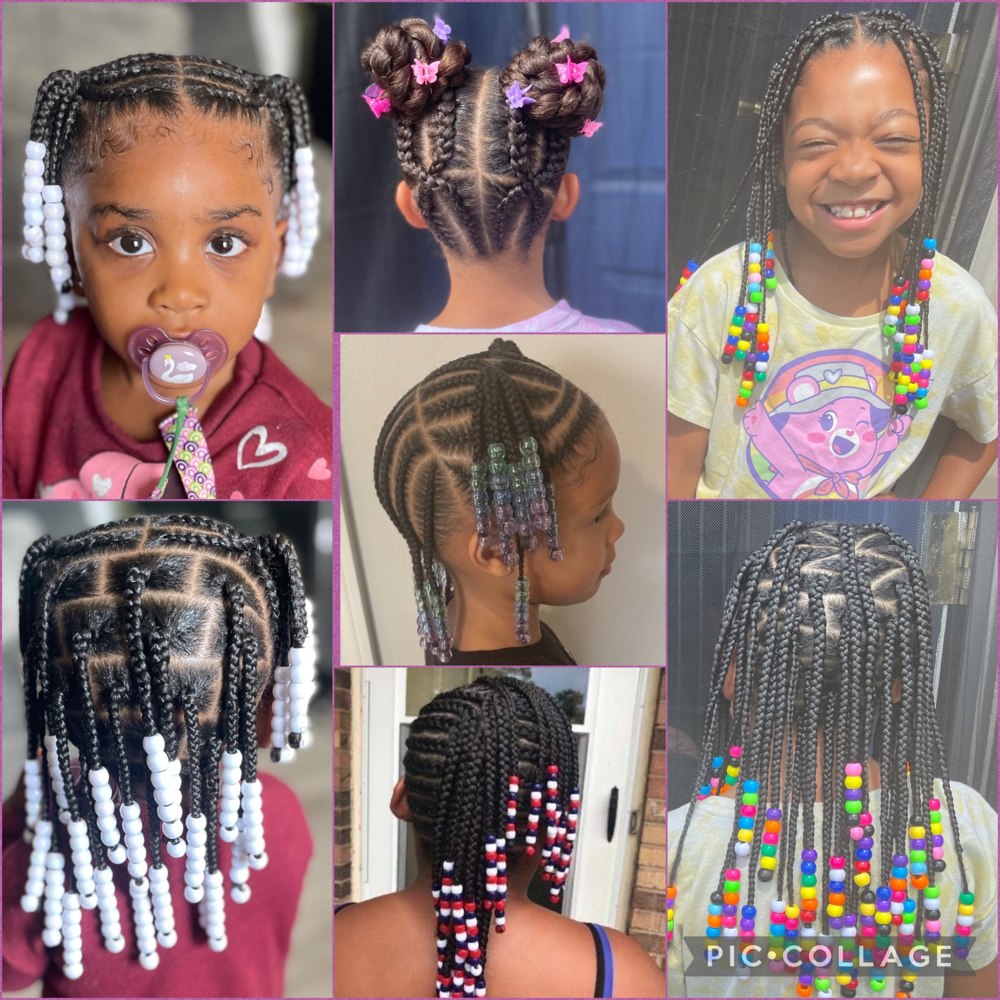 Kids Natural Braid Style