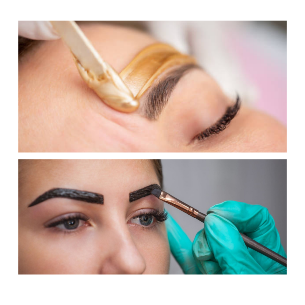 Brow Tinting And Waxing