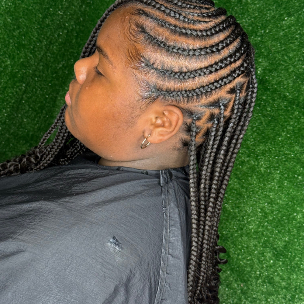 Tribal(Fulani) Braids at Stylez By Lady A LLC in Anderson, SC