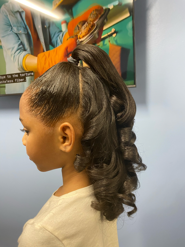 Natural Hair Shampoo & Style