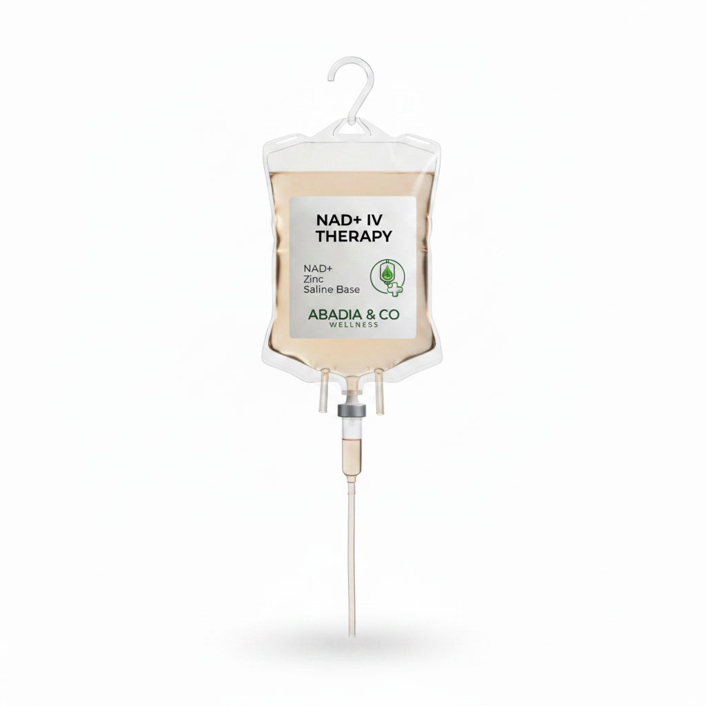 NAD+ Therapy IV at Abadia & CO. wellness in Tampa, FL