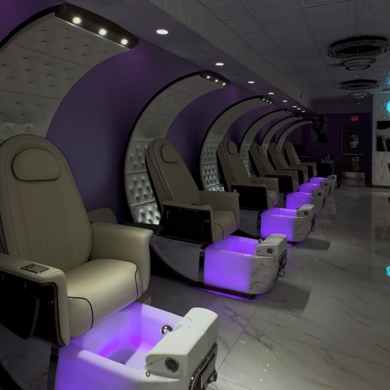Luxury pedicure at GLAMOUR BEAUTY SALON & SPA in el paso, TX
