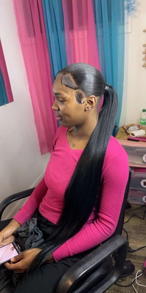 1 Frontal Pony Tail