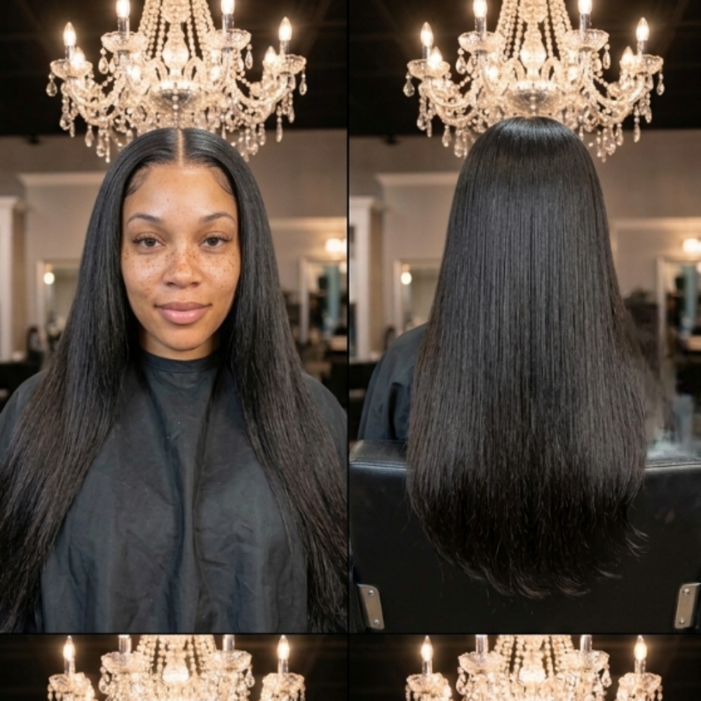 Traditional SewIn (Hair Not Include at The Hair Extension Bar & Spa 478-320-8810 in Byron, GA