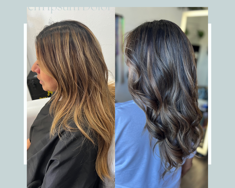 Reverse Balayage