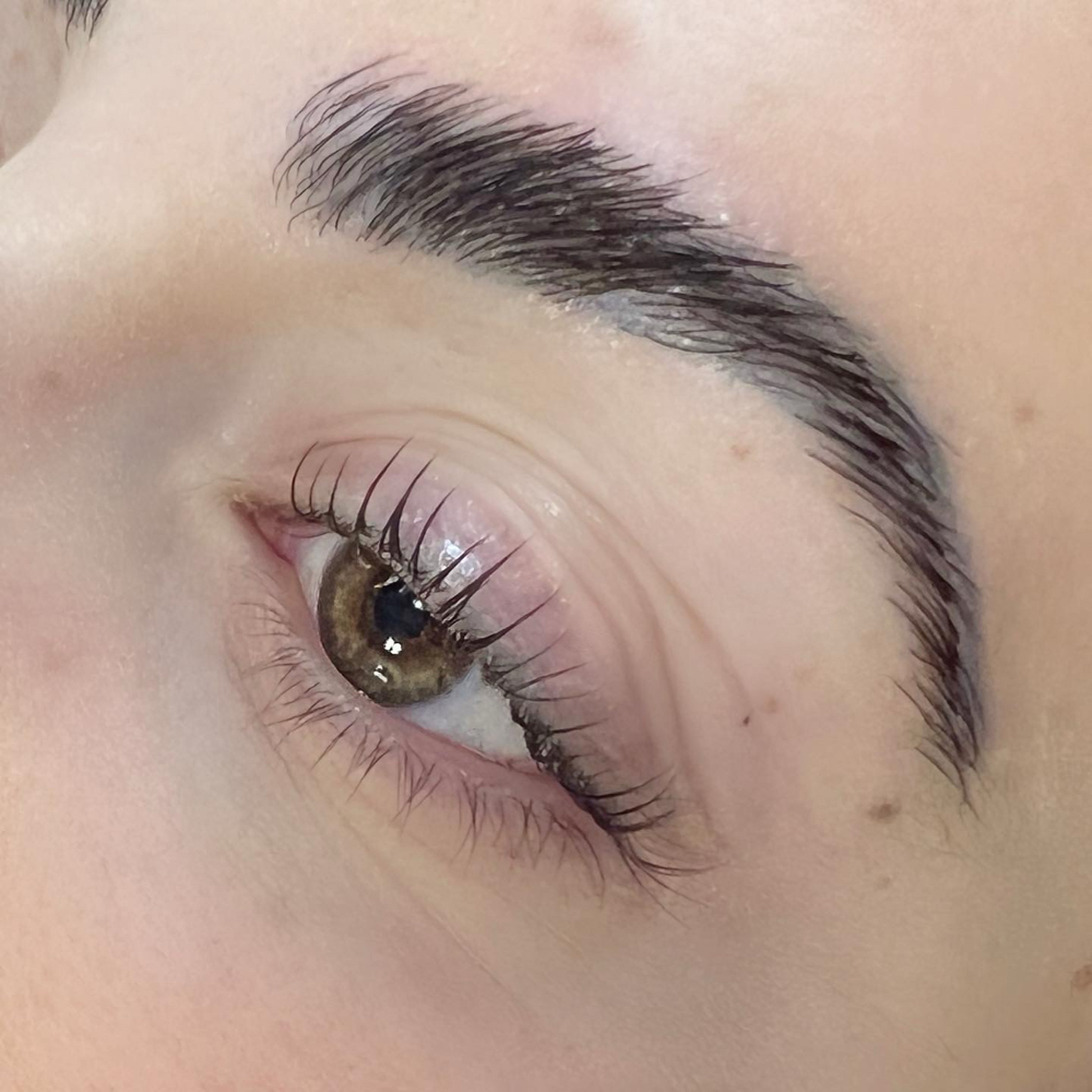 Eyebrow Lamination and Tint