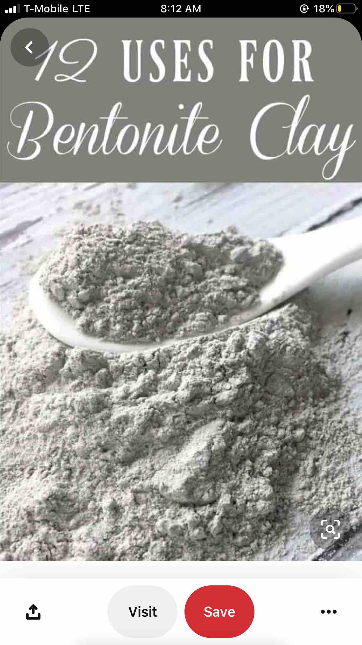 Bentonite  Detox/Hair Growth Mask