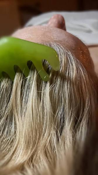 Scalp Massage at Jaime Rose Esthetics in Accord, NY
