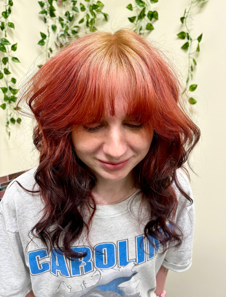 Bang Trim at To Dye For in Greensboro, NC