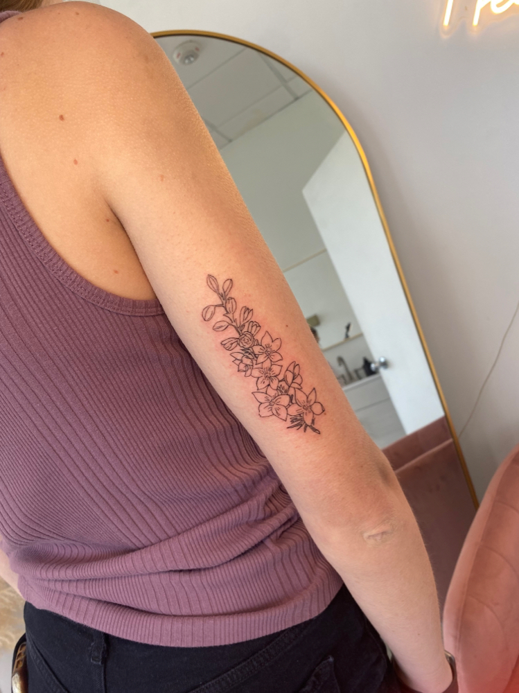 Fine Line Tattoo 3in + OR Detailed