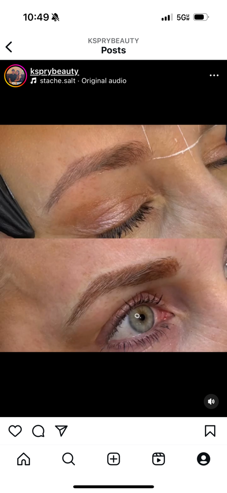 Powder Brow Touch Up6-8 Weeks