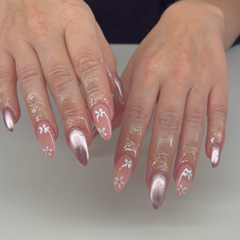 Long Acrylic Full Set at Crowned In Beauty in Aurora, CO