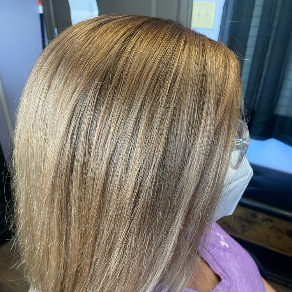 Partial Foil W/ All Over at Mollie’s Magical Hair in Moore, OK