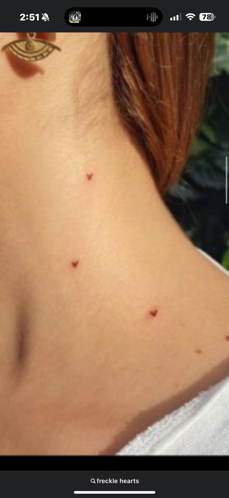 Freckle Hearts