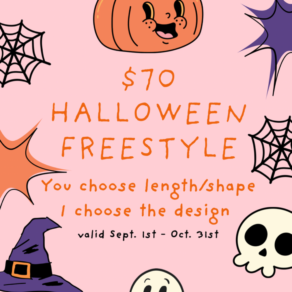 Halloween Freestyle Deal 🎃👻 at NailedBySarahh in Canton, OH