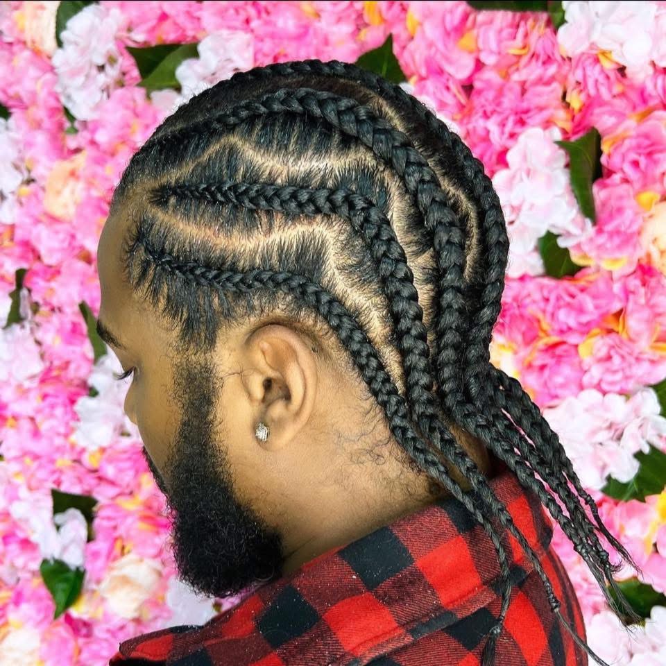 Men’s Braids (4–10 Braids) at Jartu's Braids beauty bar 🇱🇷 in Monroe, LA
