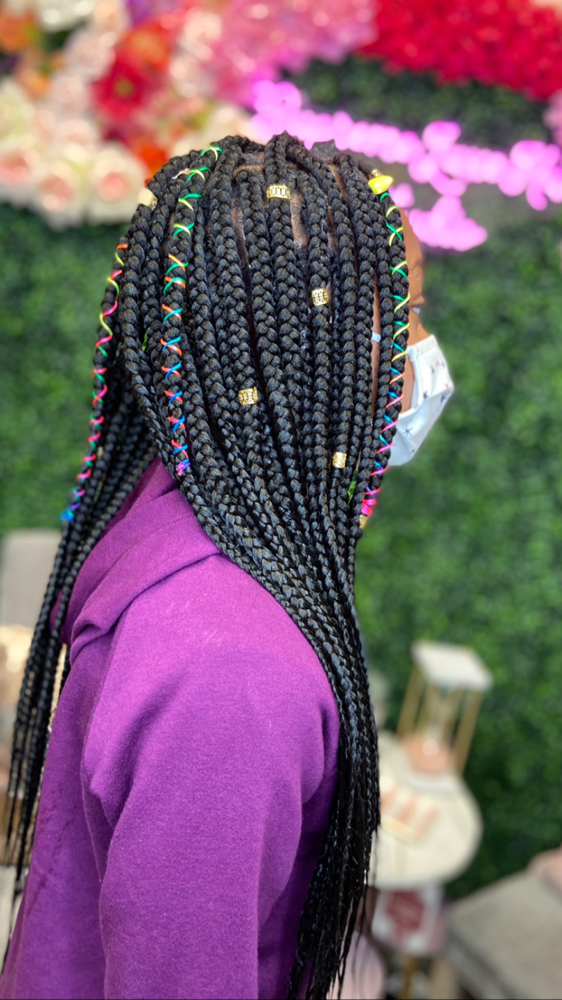 Kids Traditional Box Braids