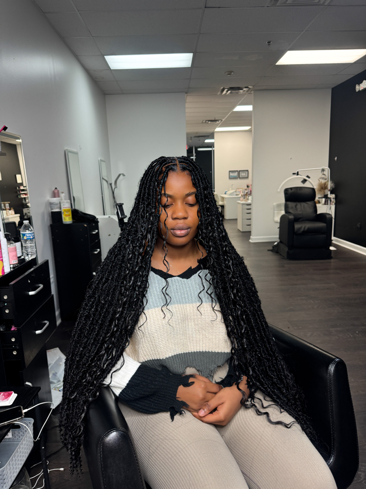 Boho Distressed Locs
