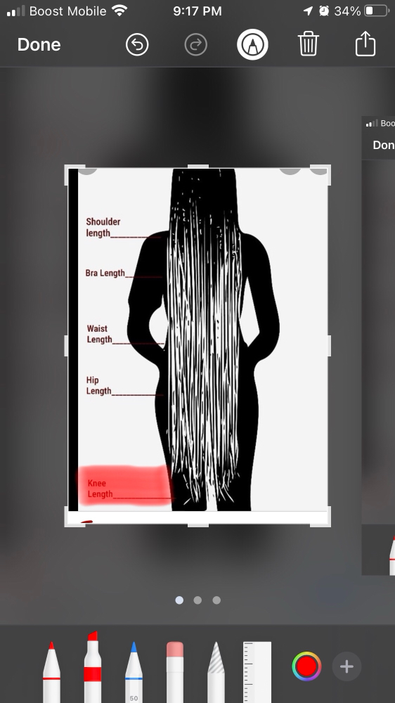 (knee) Extra Length