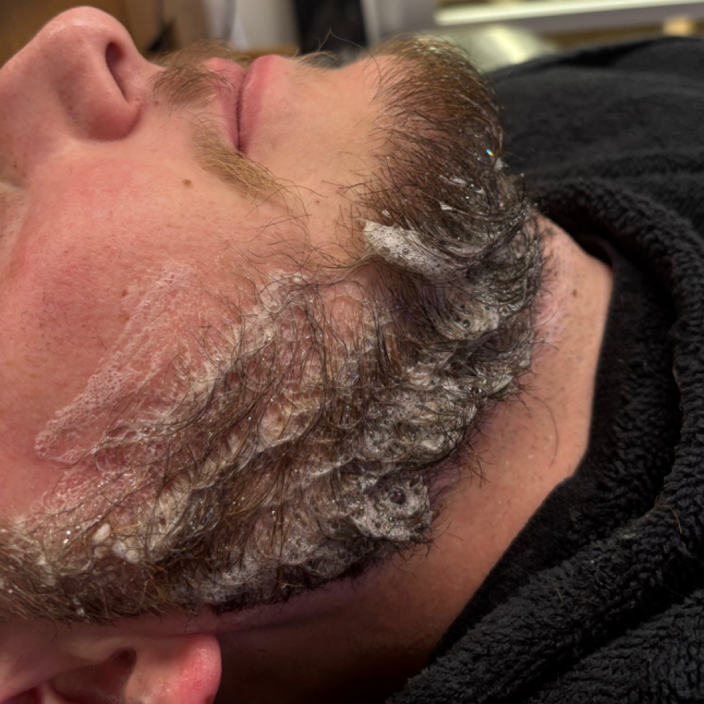 Blow Out Beard Trim at Hair By Maddie Renner in montgomery, OH