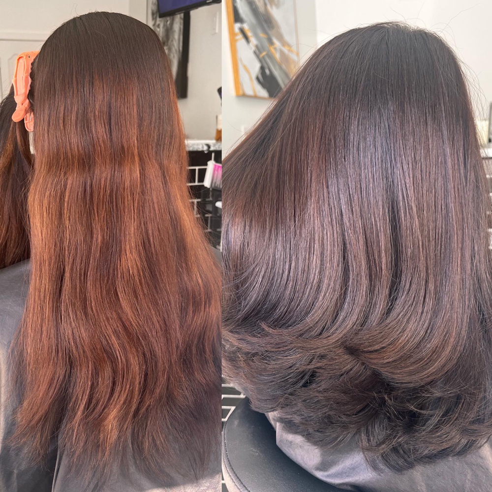 Single Process at The Blowdry Queen in Southwick, MA
